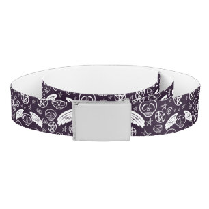 "Voodoo" Pattern Belt