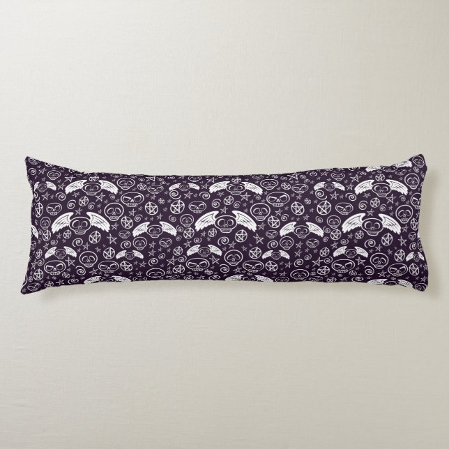 "Voodoo" Pattern Body Pillow (Front)