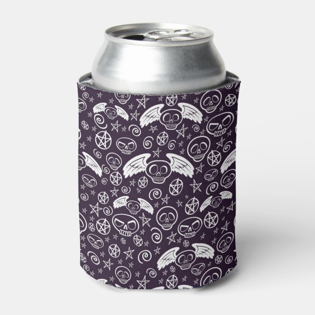"Voodoo" Pattern Can Cooler (Can Front)