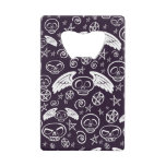 "Voodoo" Pattern Credit Card Bottle Opener