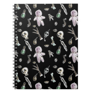 Voodoo pattern notebook