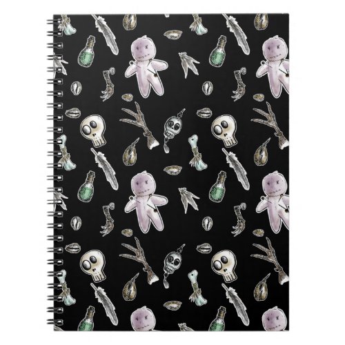 Voodoo pattern notebook