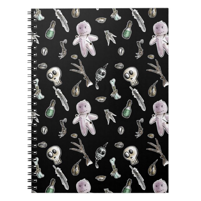 Voodoo pattern notebook (Front)