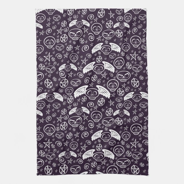 "Voodoo" Pattern Towel (Vertical)