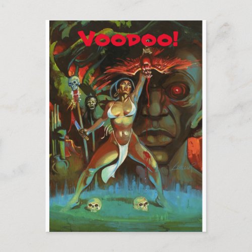 Voodoo Postcard