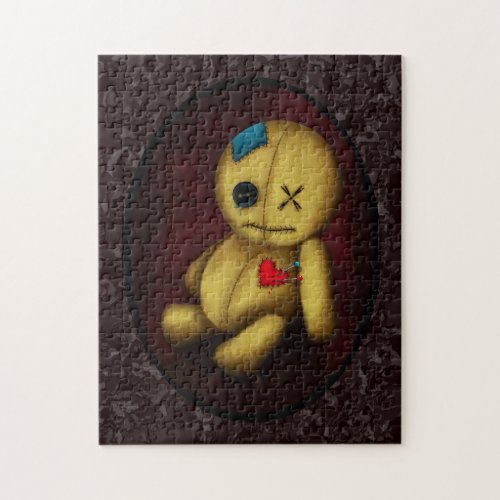 Voodoo Rag Doll Jigsaw Puzzle