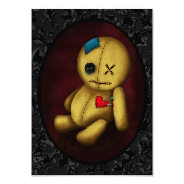 Voodoo Rag Doll Photo Print (Front)