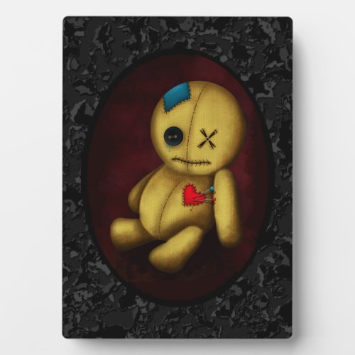 Voodoo Rag Doll Plaque