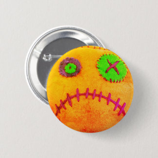 Voodoo Rusted Orange Button