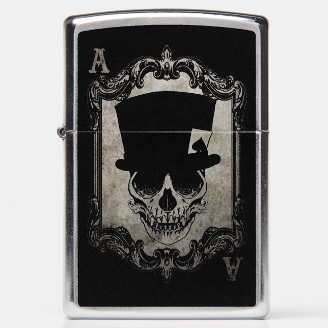Voodoo Skull Monkey Lighter (Front)