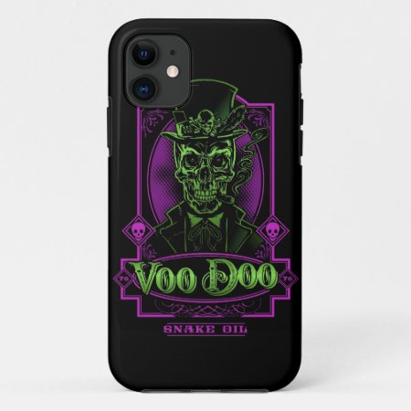 Voodoo Snake Oil Skeleton Iphone 11 Case