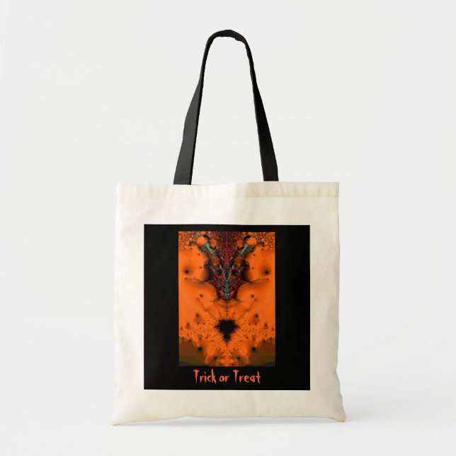 Voodoo Spirit Halloween Tote Bag (Front)