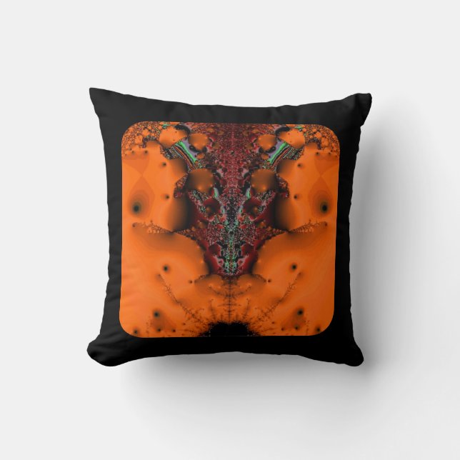 Voodoo Spirit Throw Pillow (Front)