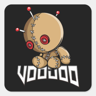 Voodoo Square Sticker