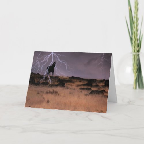 Voodoo Storm Greeting Card