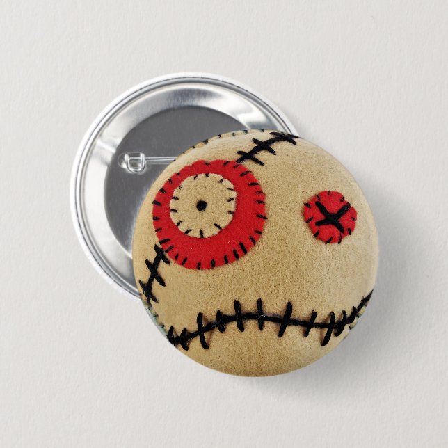 Voodoo Tan Button (Front & Back)