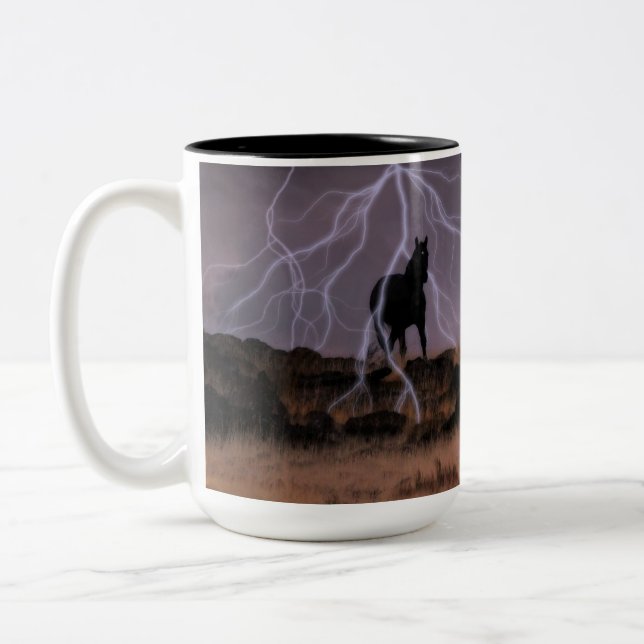 Voodoo & the Magic of the Black Stallion Mug (Left)