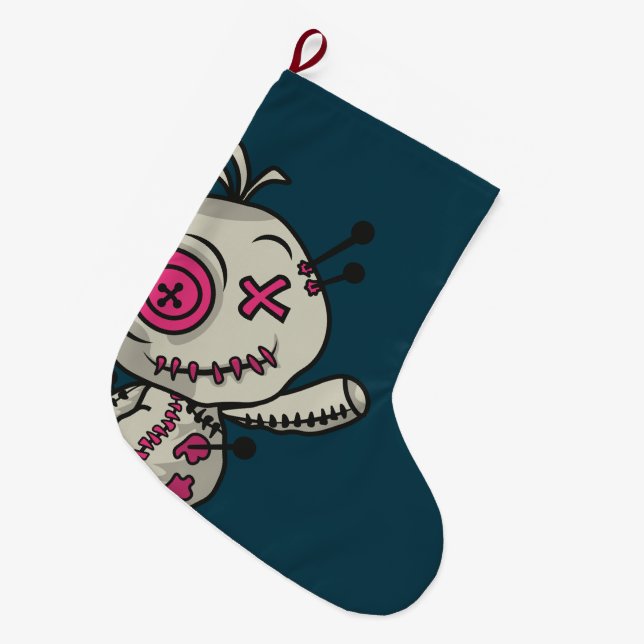 Voodoo Token Christmas Sock (Front (Hanging))