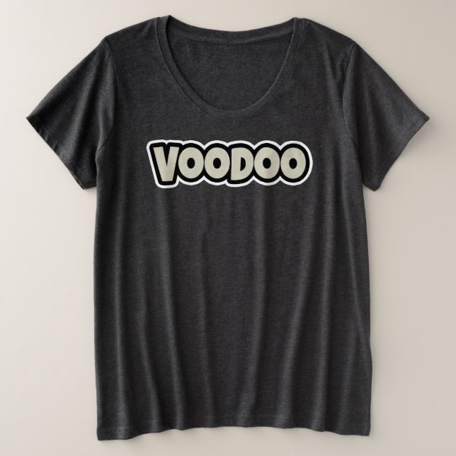 Voodoo Token Women's Plus-Size Basic T-Shirt (Design Front)