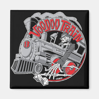 Voodoo Train Magnet