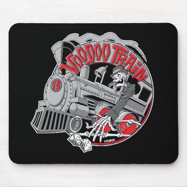 Voodoo Train Mousepad (Front)