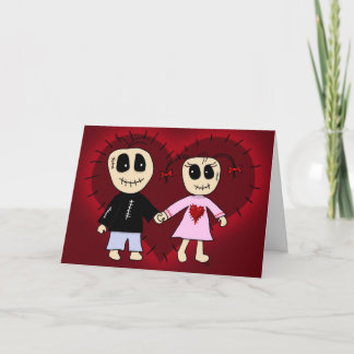 'Voodoo Valentine' Card