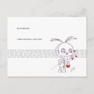 Voodoo Valentine Holiday Postcard