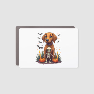 Voodoo Vizsla Dog Car Magnet