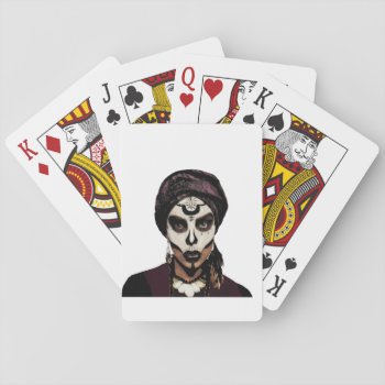 Voodoo  Witch Playing Cards by Moma_Art_Shop at Zazzle
