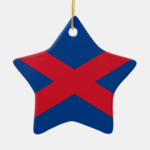 Voortrekker Flag Ceramic Ornament
