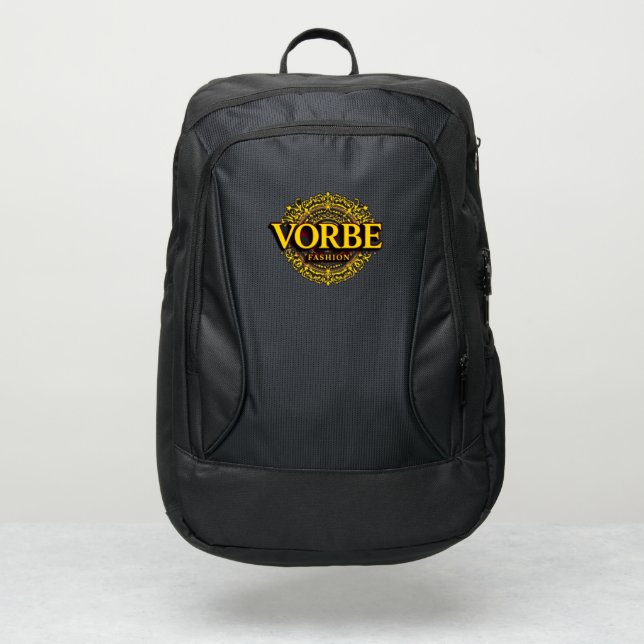 VORBE Fashion Premium Logo Backpack (Front)