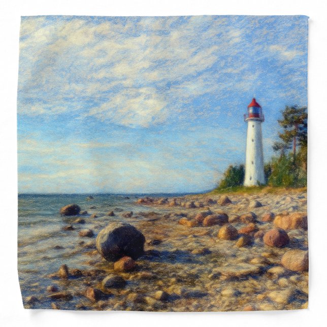 Vormsi Stillness Bandana (Front)