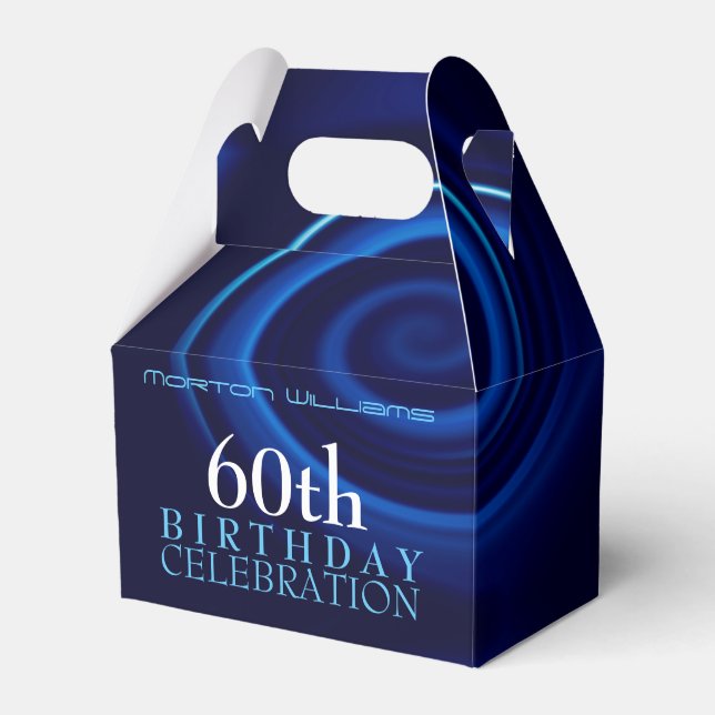 Vortex 60th Birthday Celebration GFB Favor Boxes (Front Side)