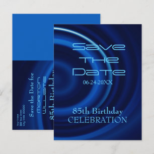 Vortex 85th Birthday Save the Date Postcard