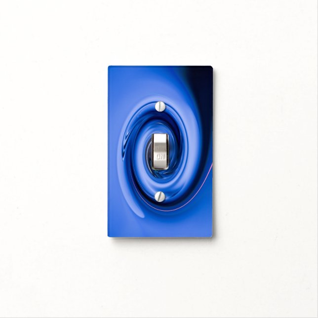 Vortex by Shirley Taylor Light Switch Cover (In Situ)