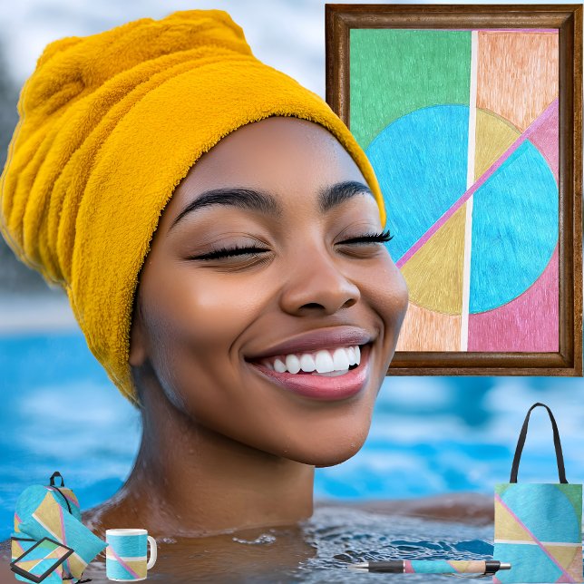 Vortex  giant coffee mug (Get the full "Vortex" collection at: https://bit.ly/SmartArtIIZazzle.)