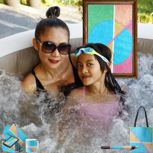 Vortex  large gift bag (Get the full "Vortex" collection at: https://bit.ly/SmartArtIIZazzle.)