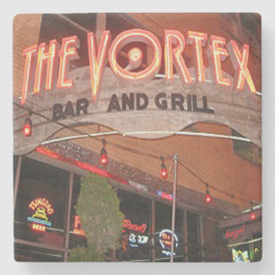 Vortex, Midtown, Atlanta Marble Stone Coaster. Coaster