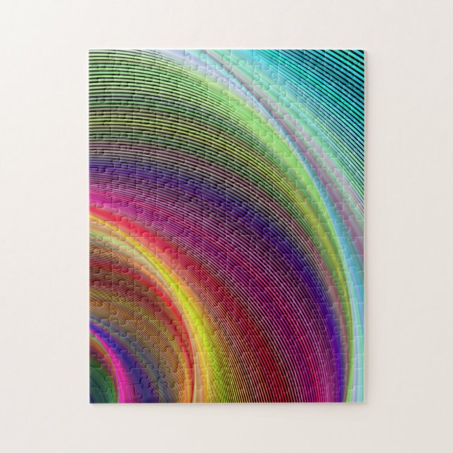 Vortex of colors jigsaw puzzle (Vertical)