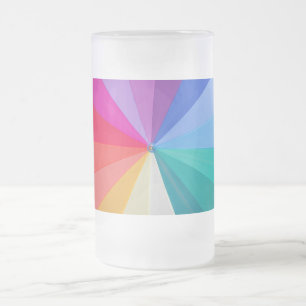 vortex of colours frosted 16 oz classic mug
