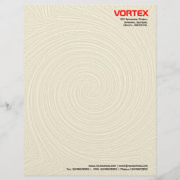 Vortex - Pale Amber Letterhead