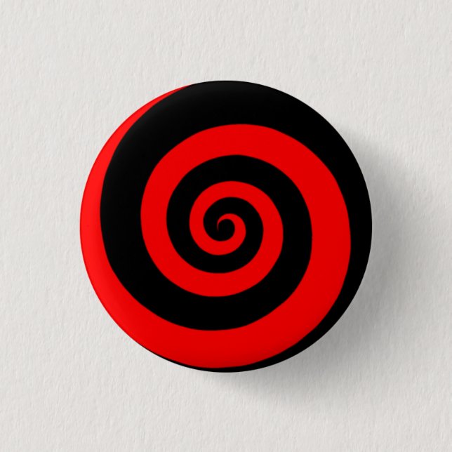 Vortex Red or Dead Pinback Button (Front)