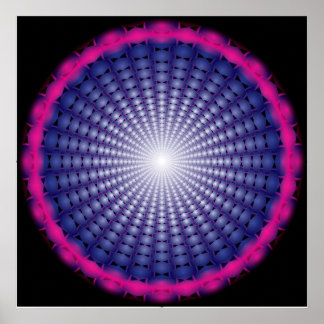 Vortex Spiral Poster