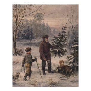 Vorweihnacht   F Kruger  German Christmas Poster