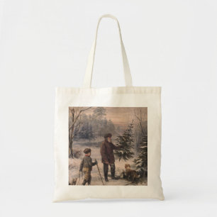 Vorweihnacht F Kruger German Christmas Tote Bag
