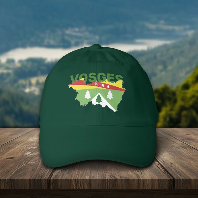 Vosges Map with Coat of Arms Hat (Vosges Map with Coat of Arms Hat)