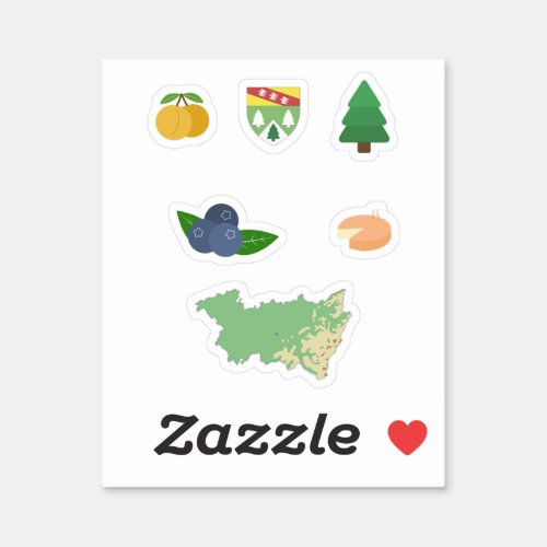 Vosges Stickers Set