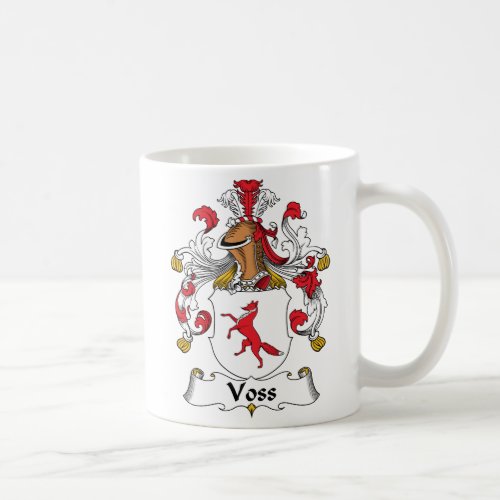 Voss Family Crest Coffee Mug