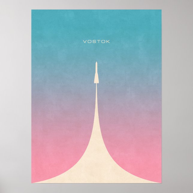 Vostok Rocket - Plain Poster (Front)