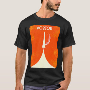 Vostok Rocket Soviet Union Space Spaceflight Yuri T-Shirt